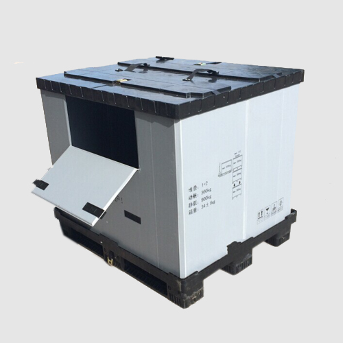 大型物流箱中空板圍板箱